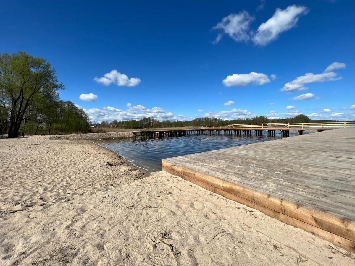 Domek Nad Jeziorem Piasutno Mazury Exteriér fotografie