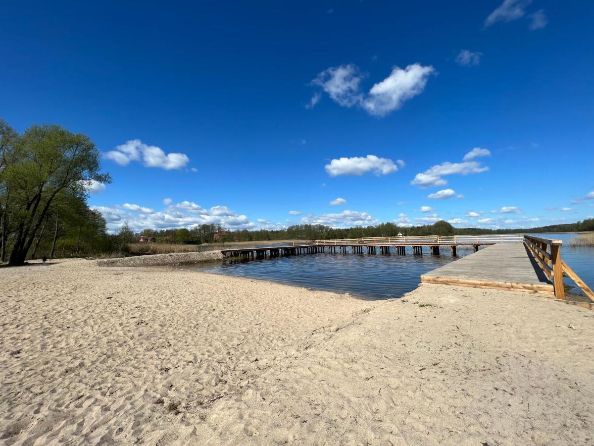 Domek Nad Jeziorem Piasutno Mazury Exteriér fotografie